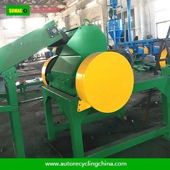 Waste Tire Rubber Granules Crusher Machine